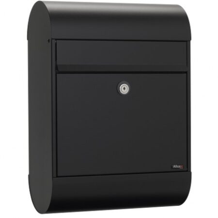 Allux 6000 wandbrievenbus staal - zwart | Allux