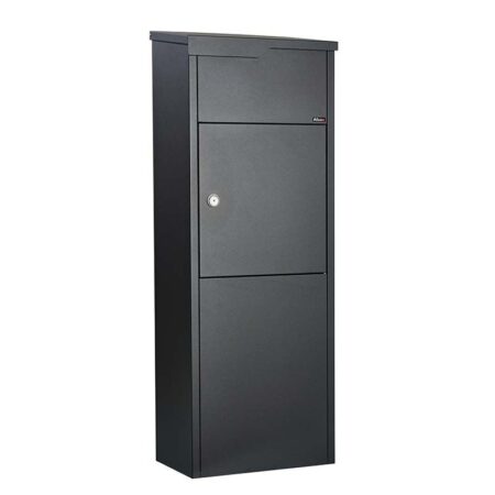Allux 650 supreme pakketbrievenbus staal - zwart | Allux