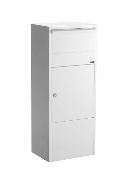 Allux 800 pakketbrievenbus staal - wit | Allux