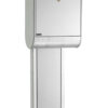 Allux 8900 brievenbus met paal 1001 staal - gegalvaniseerd | Allux