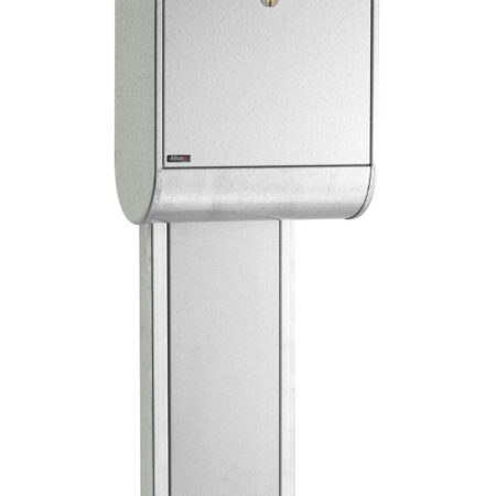 Allux 8900 brievenbus met paal 1001 staal - gegalvaniseerd | Allux