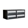 Allux Brievenbusunit Hive set wand 2-breed
