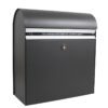 Allux KS200 wandbrievenbus staal - antraciet | Allux