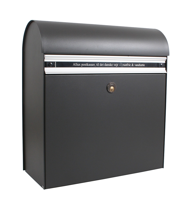 Allux KS200 wandbrievenbus staal - antraciet | Allux