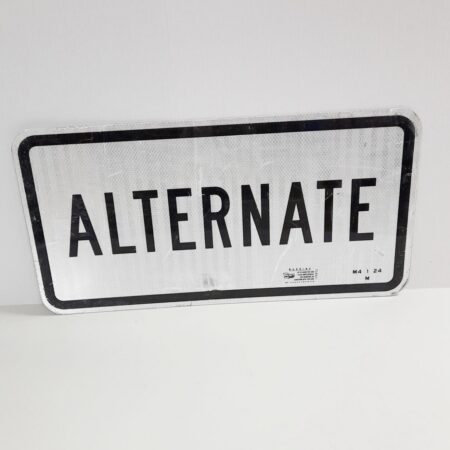Alternate Metalen Straat Bord - Origineel | The Dutch Pickers