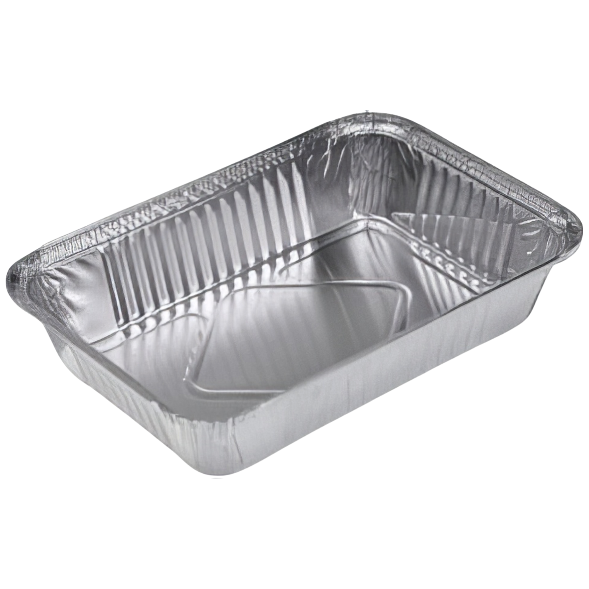 Aluminiumschaal rechthoekig formaat 325 x 265 x 60 mm p/st | Brada Verpakkingen