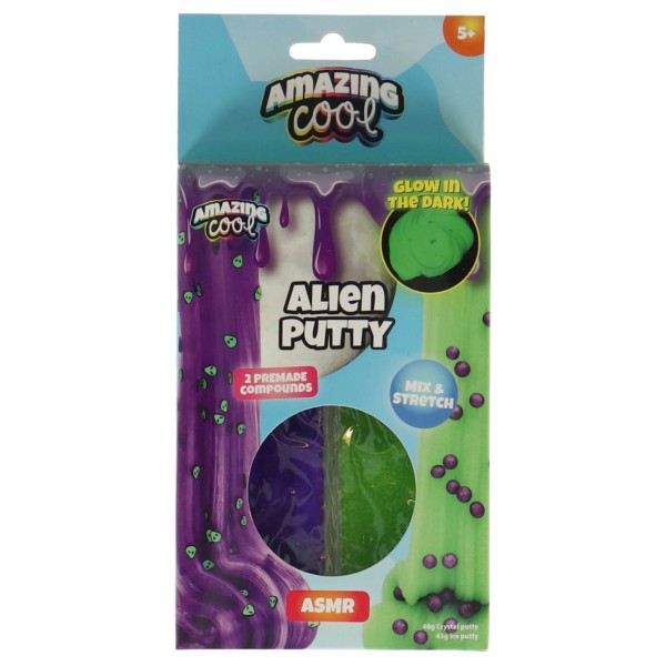 Amazing Cool Putty / Stretchy Sand Alien |