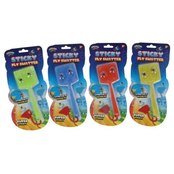 Amazing Cool Sticky Vliegenmepper + 2 Vliegen |