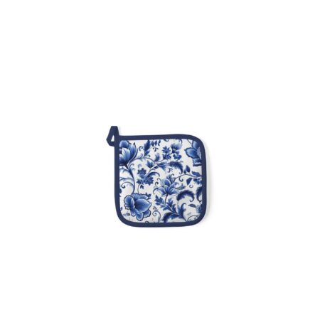 Ambiente Pannenlap delft blauw florals | Ambiente