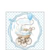 Ambiente Servet 25cm Welcome blue baby | Ambiente