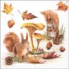 Ambiente Servetten 33cm Squirrels nuts | Ambiente