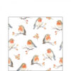 Ambiente Servetten Robin Family 33cm | Ambiente