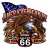 America's Highway Historic Route 66 Zwaar Metalen Bord 61 x 61 cm | Route 66