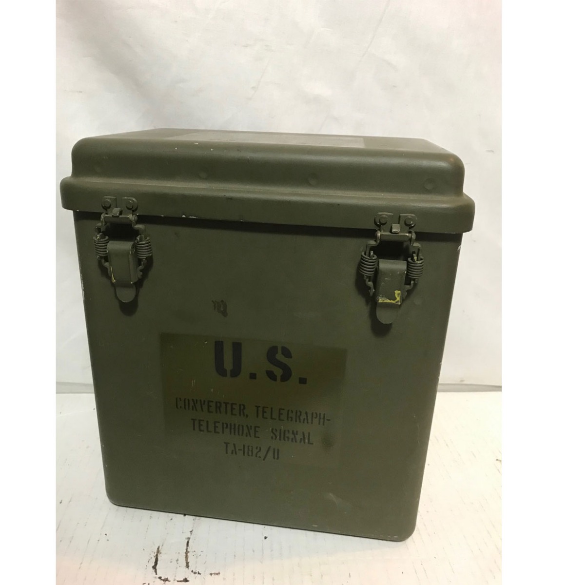 Amerikaanse Leger Telephone Telegraph Converter - Origineel | The Dutch Pickers