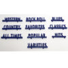 Ami Classificatie Woorden Blauw 10 stuks | Ami