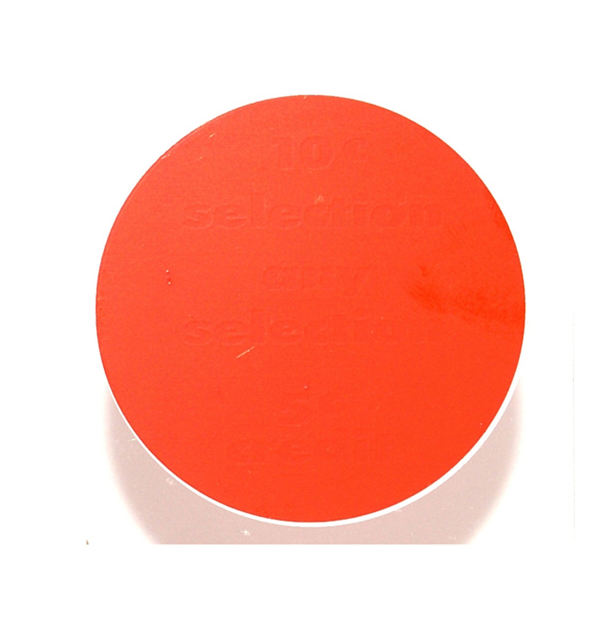 Ami Coin Classificatie Kaart Rood Model Continental 2 - Plastic | Ami