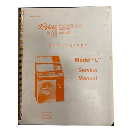 Ami model L - Service Manual Pre-owned | Ami