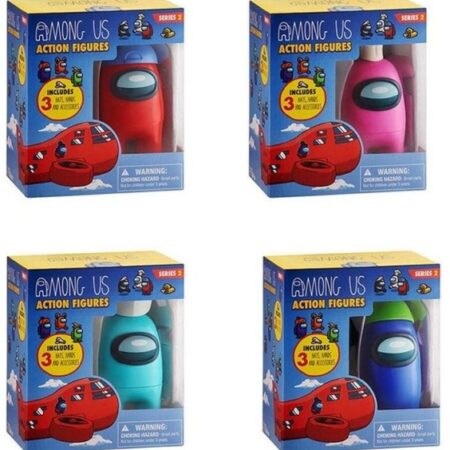 Among us action figures 1 pack window box |