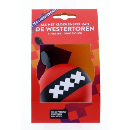 Amsterdam 750 fietsbel klokkenspel van de Westertoren | Niet verkeerd