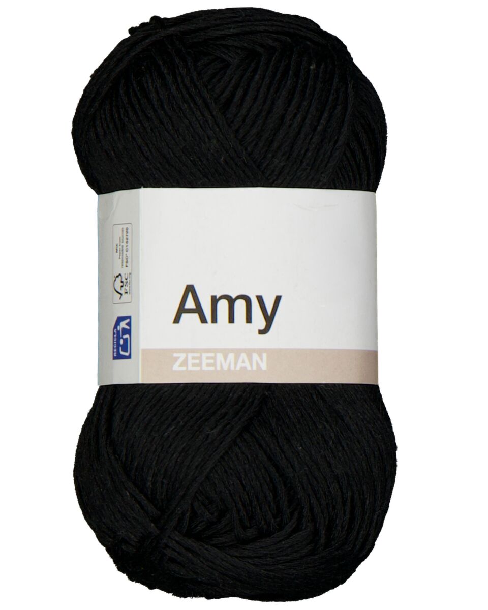 Amy Haakgaren - Zwart | Zeeman