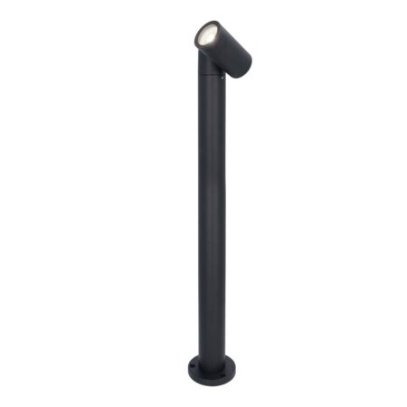 Amy LED sokkellamp - 60cm - 4 Watt 345 Lumen - Kantelbaar - IP64 Waterdicht - 6500K daglicht wit - Padverlichting - Zwart - Staande buitenlamp | HOFTRONIC