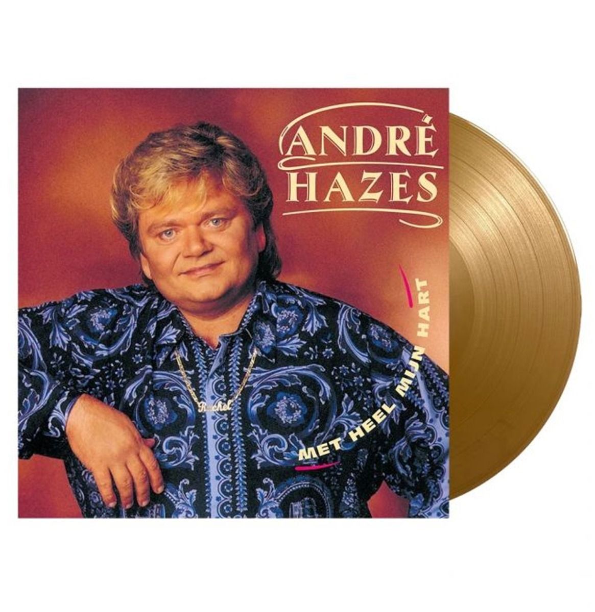 André Hazes - Met Heel Mijn Hart (Goud Vinyl) (LP) | Fiftiesstore
