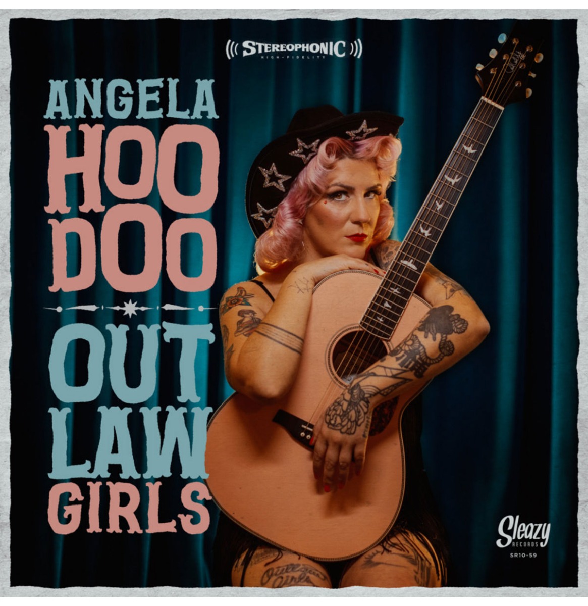 Angela Hoodoo - Outlaw Girls 10" Vinyl | Fiftiesstore