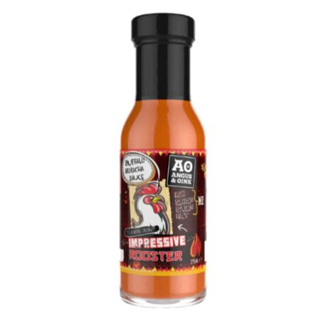 Angus & Oink Impressive Rooster - Buffalo Sriracha sauce 295 | Out of the Blue