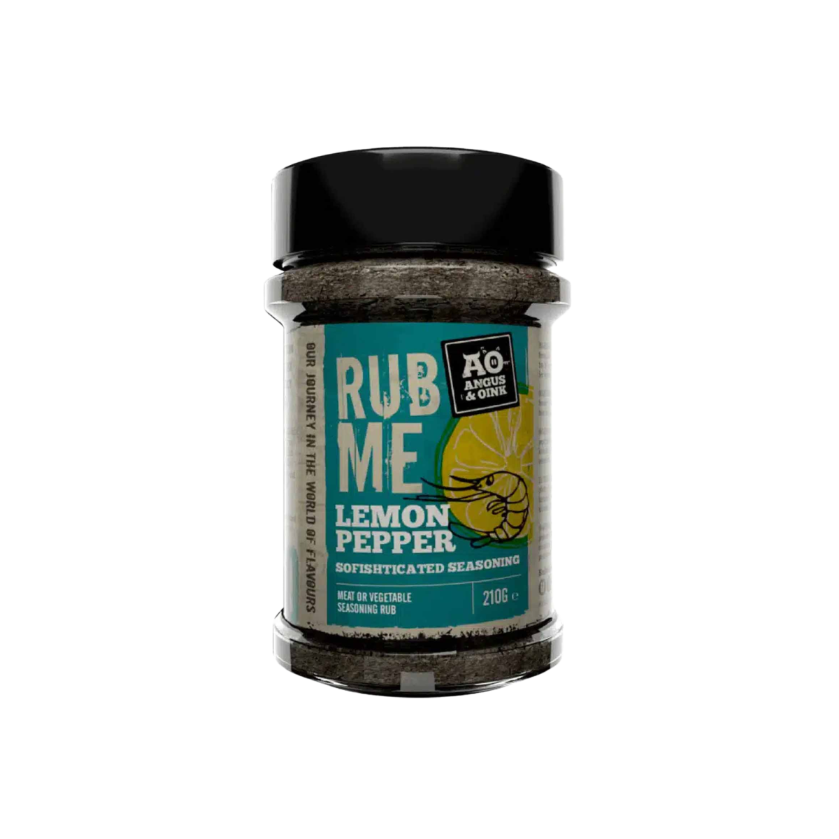 Angus & Oink Lemon Pepper - 210 gr | Angus & Oink