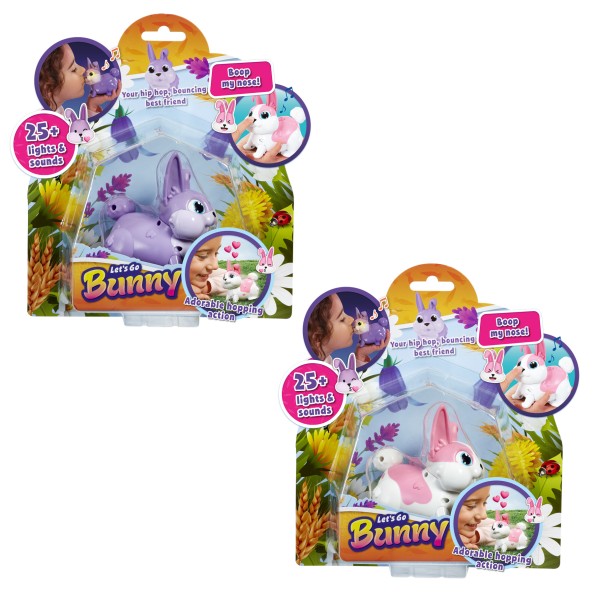 Animagic Lets Go Bunny Pink |