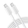Anker 322 USB-C to USB-C Cable Nylon 1.8M 60W Oplader Wit | Anker