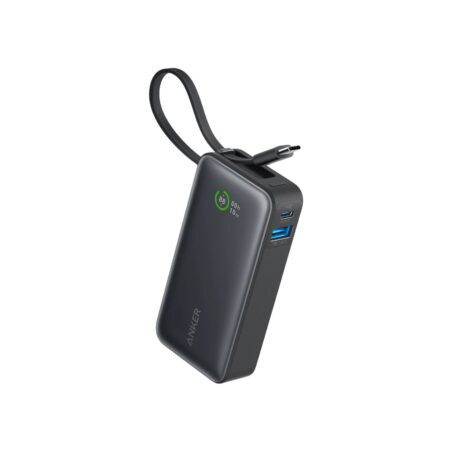 Anker 545 Nano Power Bank 10000mAh PD 30W 2C/2A waterproof Powerbank Zwart | Anker