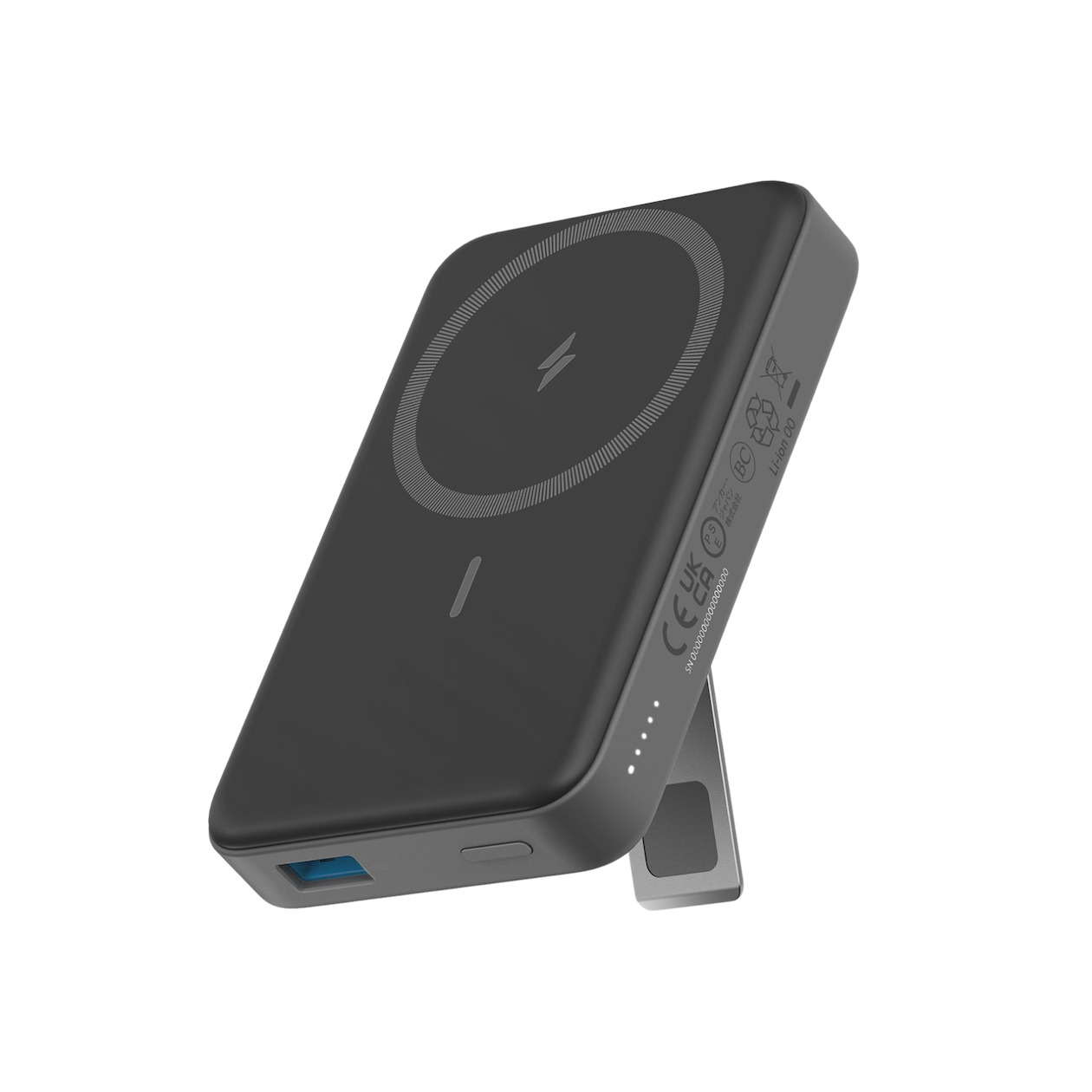 Anker 633 Magnetic Wireless Power Bank 10000mAh 15W with 27W USB C port Powerbank Zwart | Anker