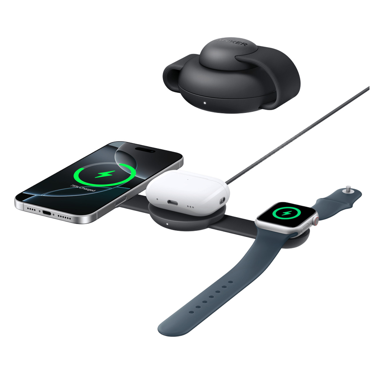 Anker MagGo Wireless Charging Station (3-in-1