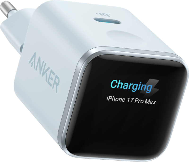 Anker Nano Oplader 45W Power Delivery Blauw