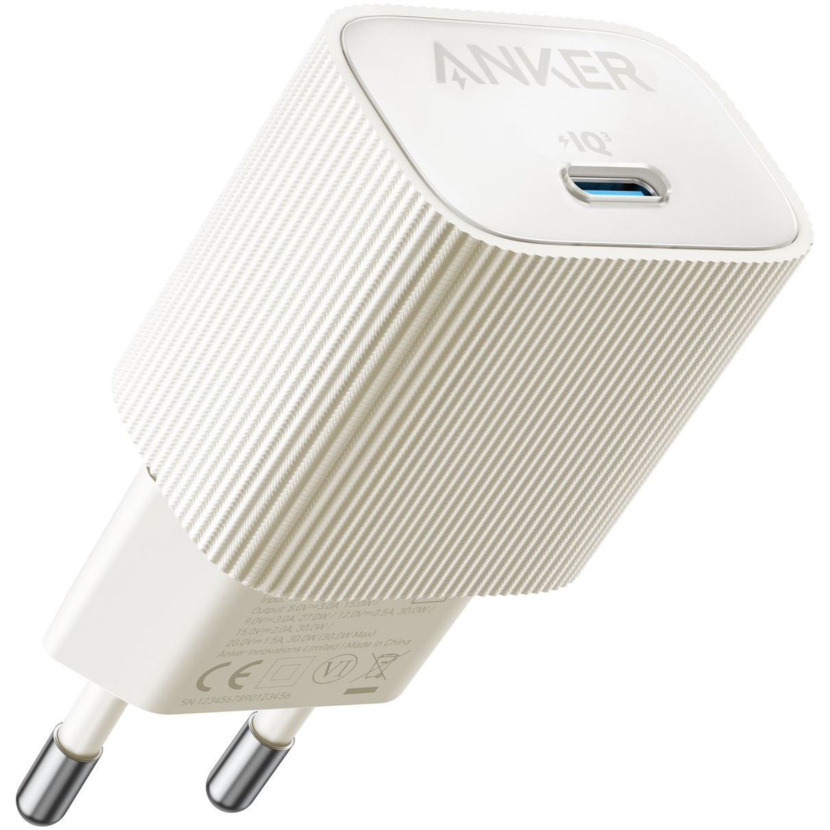 Anker Nano USB-C Wall Charger (30W) Oplader Wit | Anker