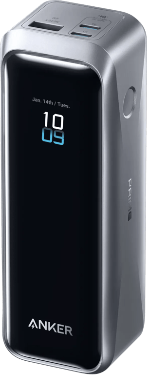 Anker Prime Powerbank 20.000 mAh met Snelladen Zwart