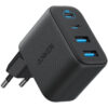 Anker Zolo Charger 50W 4-Port 2x USB-C 2x USB-A Oplader | Anker