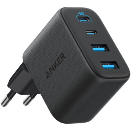 Anker Zolo Charger 50W 4-Port 2x USB-C 2x USB-A Oplader | Anker