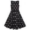 Annie Kids Dress Polka Black White-5 - 6 Jaar | 21% korting | Dolly and Dotty