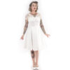 Antoinette White Lace Dress-XL | 16% korting | Heart of Haute