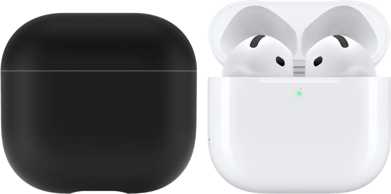 Apple AirPods 4 Active Noise Cancellation + BlueBuilt Hoesje