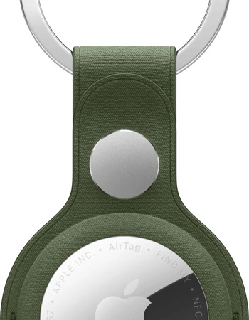 Apple AirTag FineWoven Sleutelhanger Groen