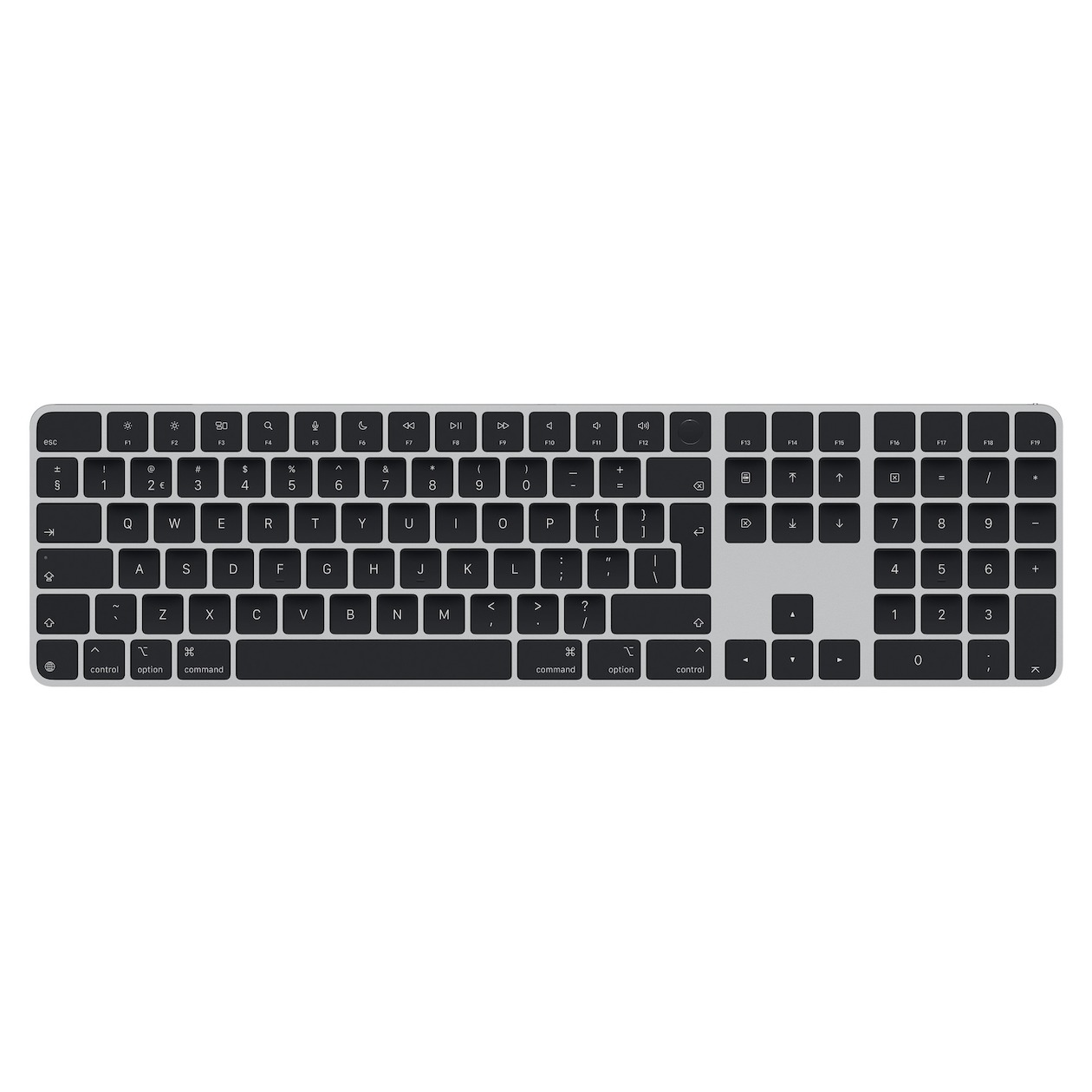 Apple Magic Keyboard met Touch ID en numeriek toetsenblok (2024) Toetsenbord Zwart | Apple