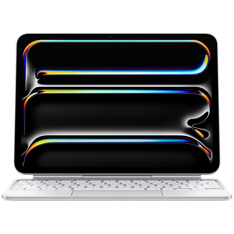 Apple Magic Keyboard voor iPad Pro 11-inch (2024) - Nederlands Tablethoesje Wit | Apple