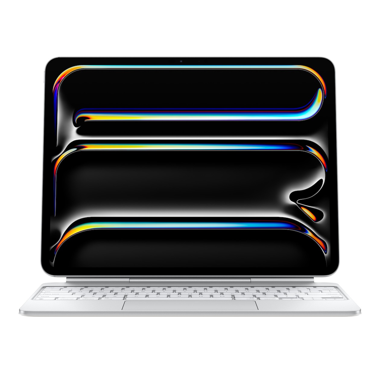 Apple Magic Keyboard voor iPad Pro 13-inch (2024) - Nederlands Tablethoesje Wit | Apple
