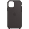 Apple Silicone case voor iPhone 11 Pro Telefoonhoesje Zwart | Apple
