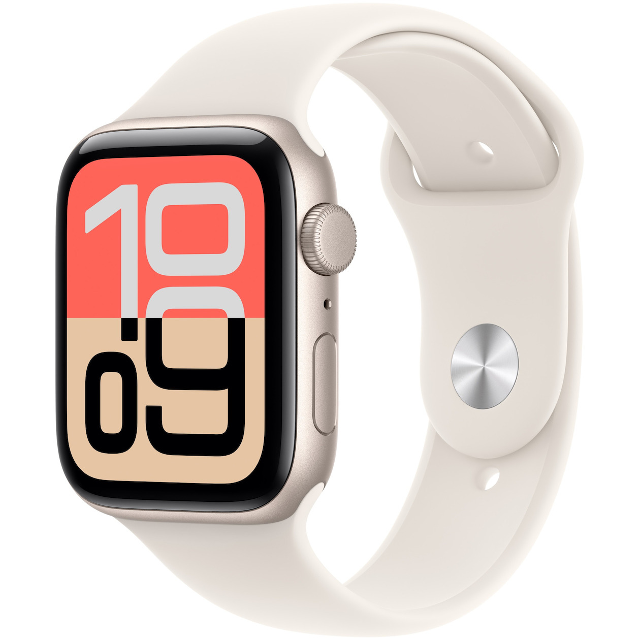 Apple Watch SE 3 GPS + Cellular 44mm Aluminium Case met Sport Band - M/L Smartwatch | Apple