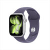 Apple Watch Series 11 GPS 46mm Silver Aluminium Case met Purple Fog Sport Band - S/M Smartwatch Zilver | Apple