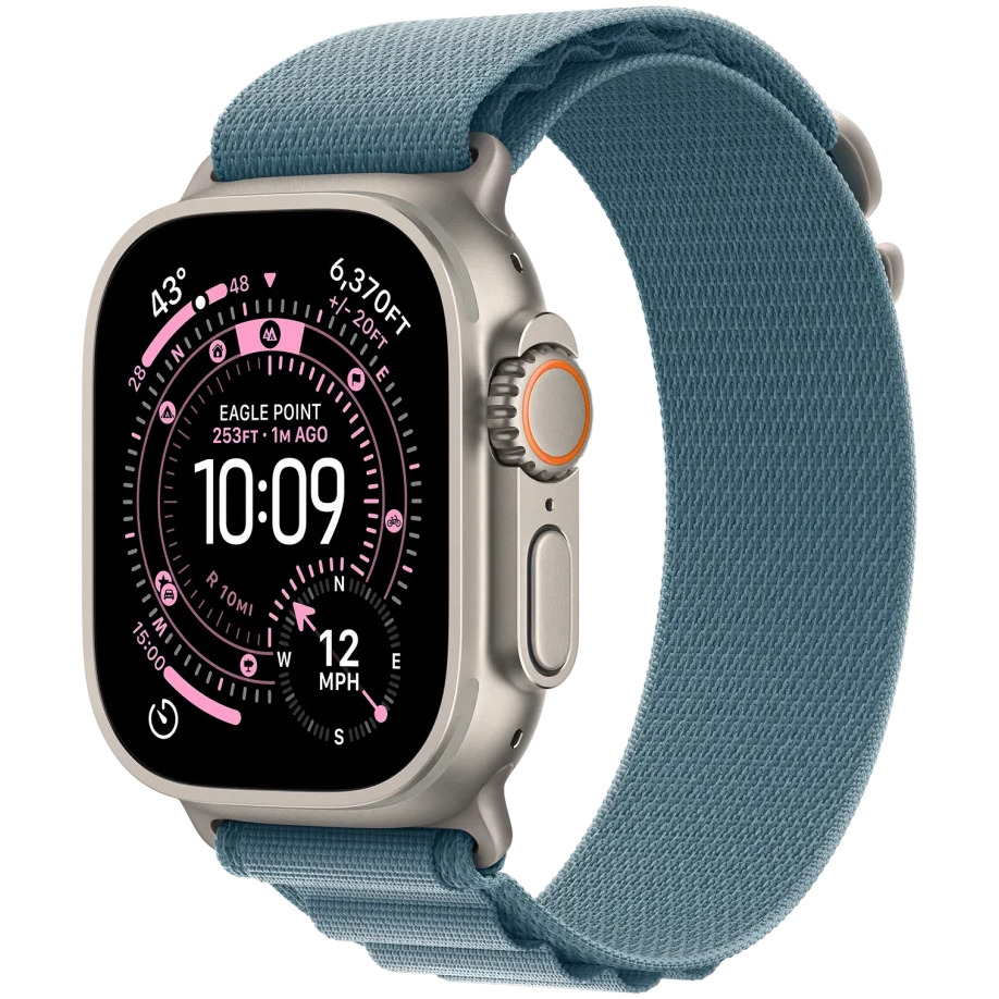 Apple Watch Ultra 3 GPS + Cellular 49mm met Alpine Loop - Medium Smartwatch Beige | Apple